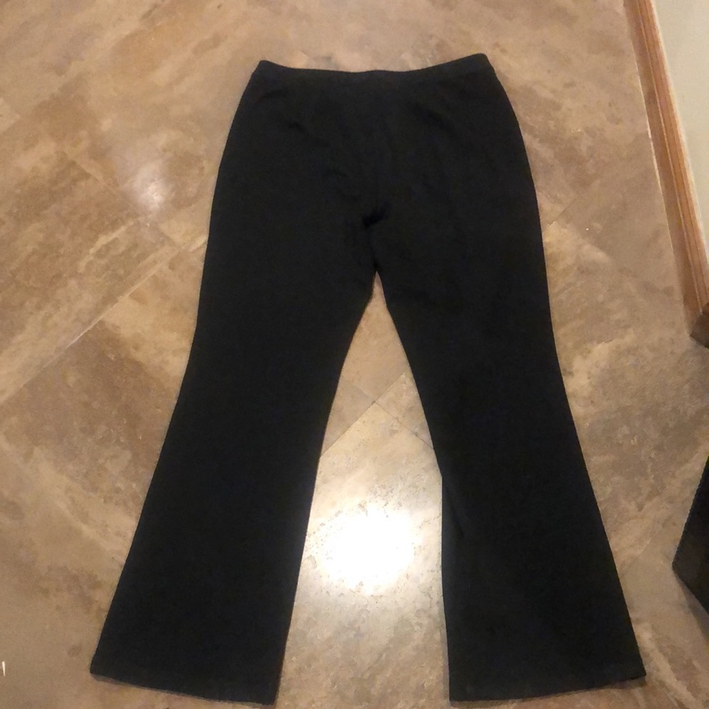 St. John Collection Basic Black Pants. Two Zipper… - image 2